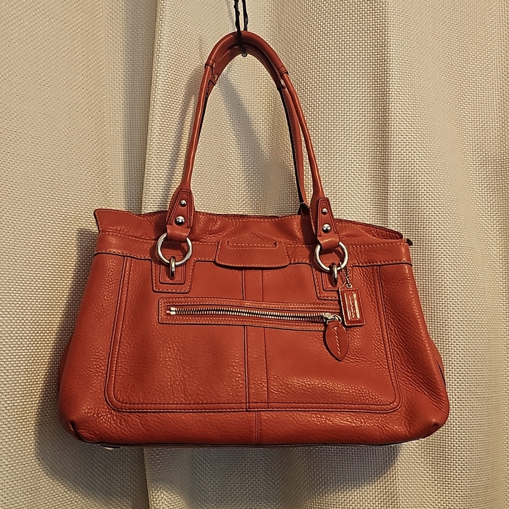 Coach Penlope Red Handbag